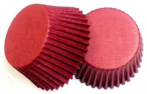 Red 50 x Mini Cupcake Wrapper 25 mm - 30 mm