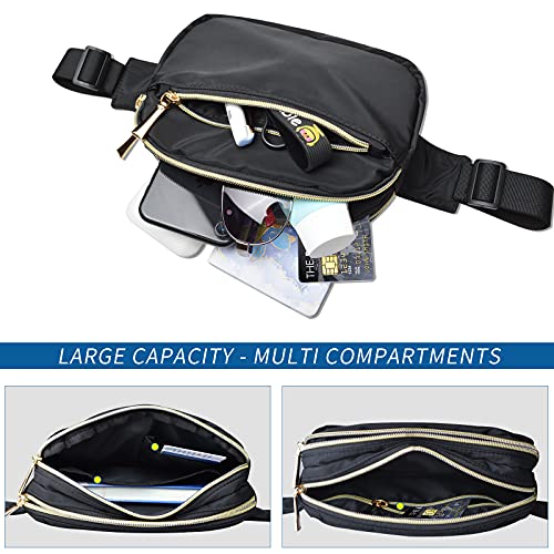 Fanny Packs For Women Men Fashion Plus Size Waist Pack Belt Bag Fanny Pack For Girls Boys With 5 Pockets Adjustable Belt, Cute Bum Bag Hip Bags For Travel Disney Running #TOP3