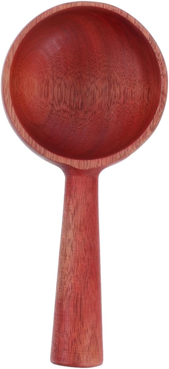 Wooden Soup Spoon Portable Short Handle Kitchen Utensil for Home Cooking Ergonomic Design Smooth and Stain Resistant for Serving Soups and Food