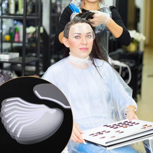 50 PCS Lash Goggles for Shower, Eye Shield After Cataract Surgery, Clear Shower Visor for Adults, Disposable Face Shield for Hairspray, Lash Goggles for Salon Supplies Eyelash Extensions Protection - Thumbnail 5