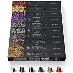 CAPSULE NESPRESSO ORIGINALI - Selezione Ispirazione Italiana da 100 Capsule Nespresso Caffè, Intensità da 6 a 13 (su 13), Linea Original, Capsule Riciclabili Nespresso