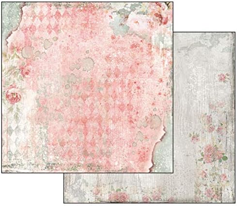 Miniatura 2 de STAMPERIA INTERNATIONAL, KFT PAPER PAD 12X12 10PK DREAM, Rosa, Azul