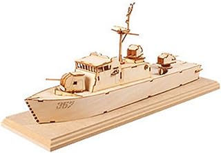 Desktop Wooden Model Kit Sea Eagle High-Speed Boat / YG743