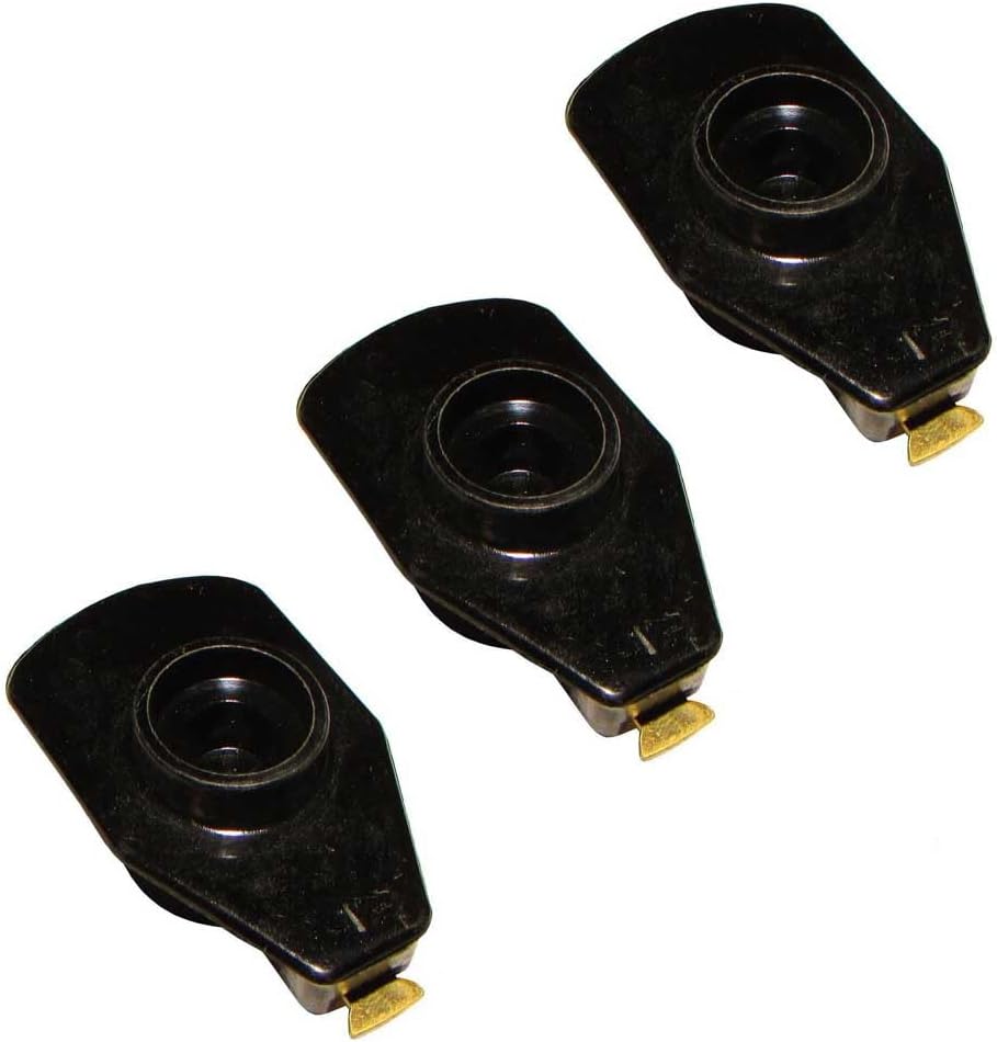 3 Pack Replacement C0NN12200A Distributor Rotor Button for Ford for New Holland NAA 2000 4000 600 700 800 900 8N Series Tractors