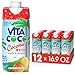 Vita Coco Coconut Water, Peach and Mango, 16.9 Ounce (Pack of 12)