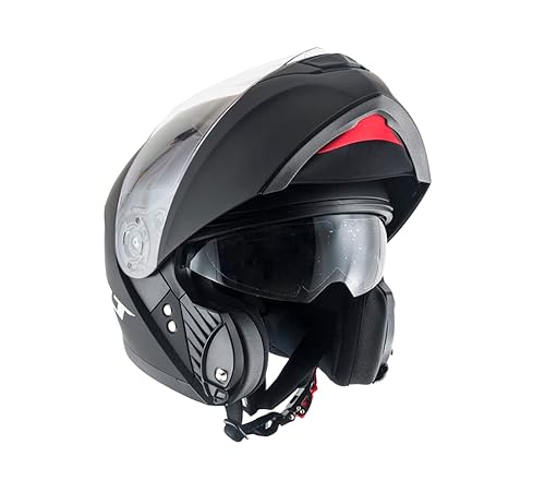HELT Capacete Hippo Glass 60, Cor: PRETO FOSCO.