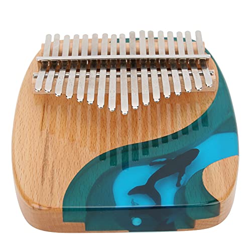 Piano à pouce Kalimba 17 touches, instrument de musique Kalimba pouce baleine 17 touches avec autocollant pour enfants… - Les Beatles, Paul McCartney, John Lennon, RIngo Starr, George Harrison Piano à pouce Kalimba 17 touches, instrument de musique Kalimba pouce baleine 17 touches avec autocollant pour enfants… – Image 7