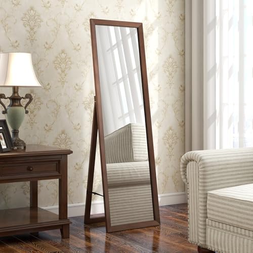 Tangkula Full Length Mirror with Stand, 61