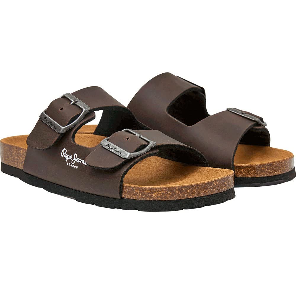 Pepe Jeans Boys BIO B DOUBLE KANSAS Sandals Brown 4