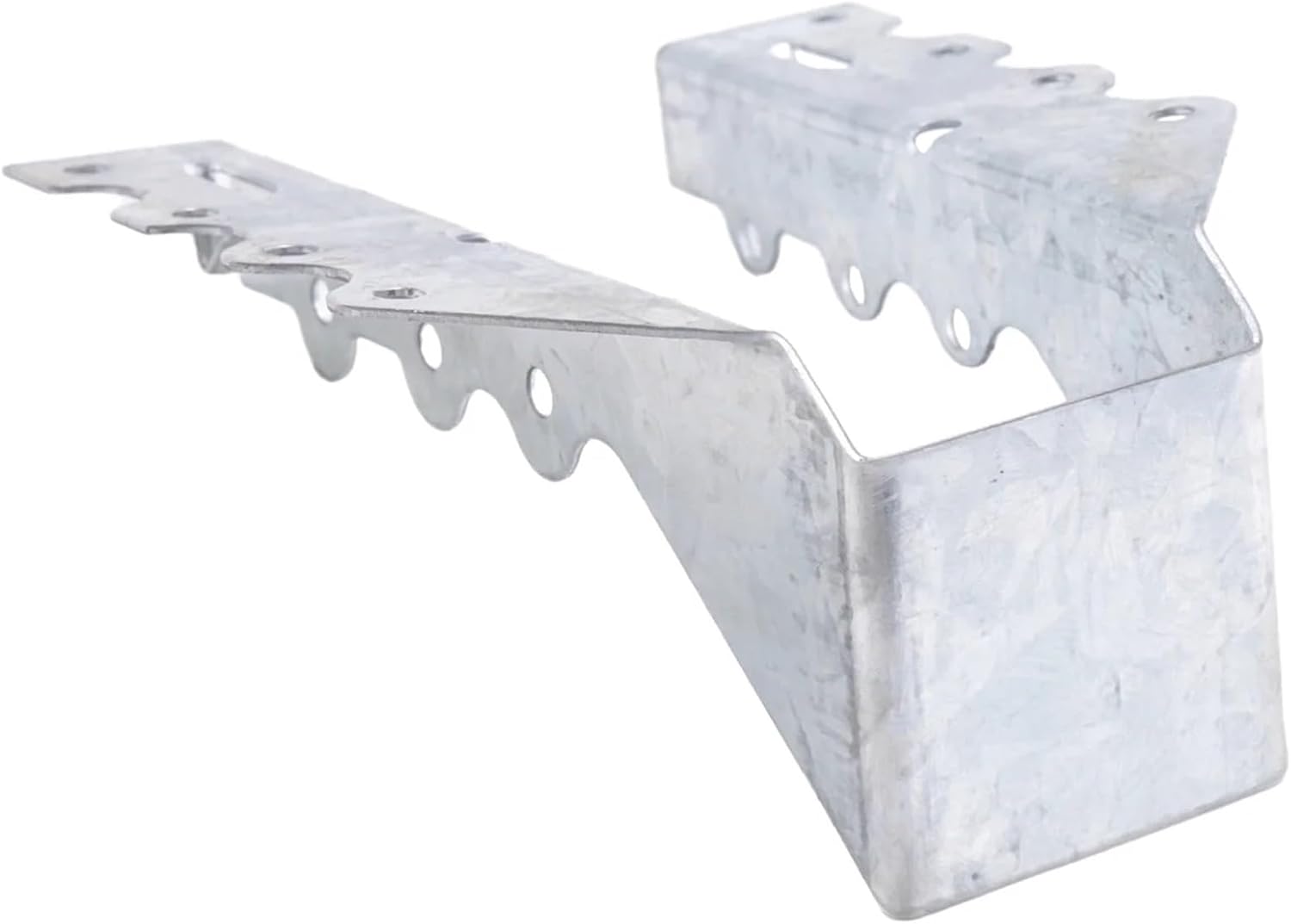 10Pcs 2x6 Joist Hanger,Gauge Double Shear Face Mount Joist Hanger, Ties for Rafters Tie Brackets for Floor