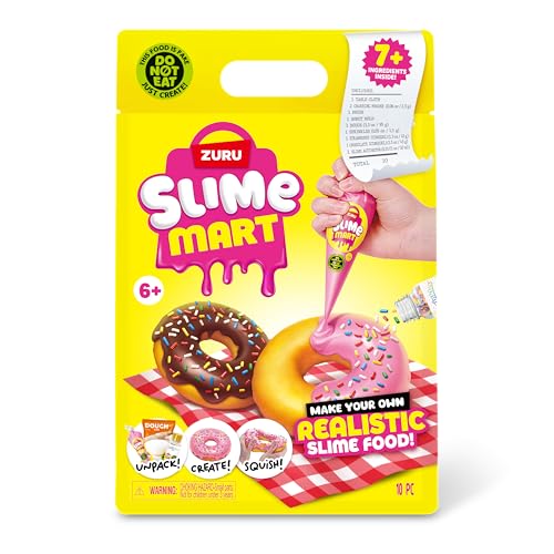 Slime Mart Small Bag by ZURU, Compound Slime Toy, Arts & Crafts for Kids and Kidults, Soft Slime Making Kit - Slime Kit for Girls Ages 6-10 - Fun Gift Idea for Boys Girls - Fidget Toys - Sensory Toys