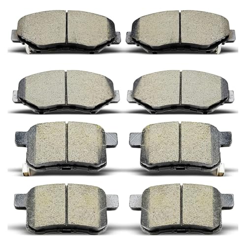 DYZJKWJW D914 D1336 Front Rear Ceramic Brake Pads Set Fit