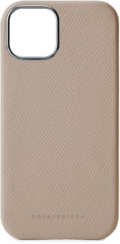 Vista 188 de BONAVENTURA Noblessa - Carcasa trasera [compatible con iPhone 12 Pro Max, Greige] BBCN12PM-GG