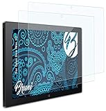 Bruni Schutzfolie kompatibel mit Odys Duo Win 10 Folie, glasklare Displayschutzfolie (2X)