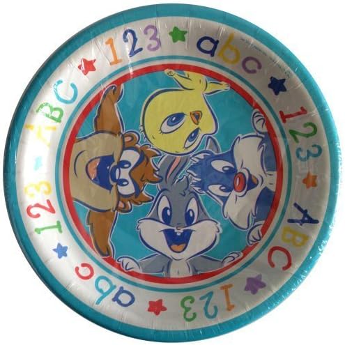 Looney Tunes Alphabet Fun Lunch Plates