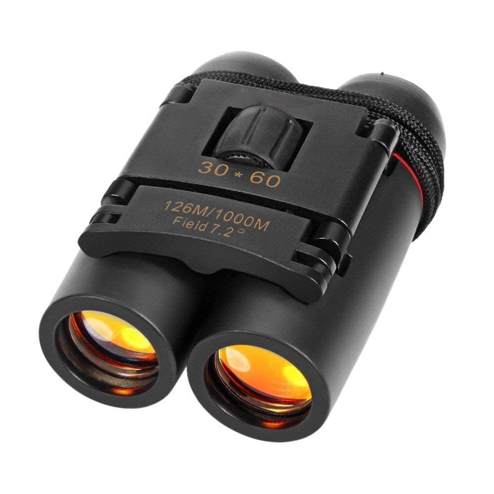 Telescope Wide View Angle Folding Binoculars Telescope with Low Light Night Vision for Outdoor Bird Watching, Camping, Hiking, Traveling, Place Exploration-image-40