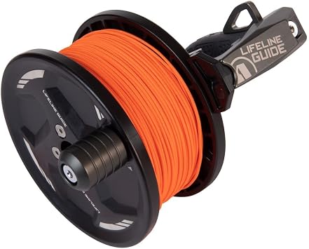 Apeks 120m Guide Reel, Grey