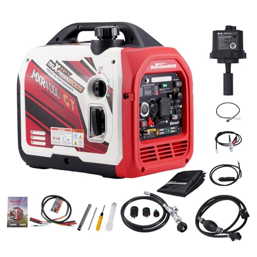 maXpeedingrods 4000W Dual Fuel Inverter Generator