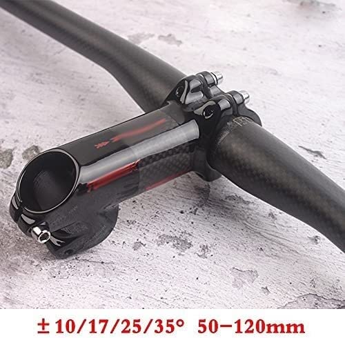 Zechao ZECHAO-001 Ultralight Bike Handlebar Stems,Carbon Fibre Stem 10/17/25/35 Degree Bike Stem 70/80/90/100Mm thumb #3