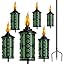 6 Packs Metal Garden Torches For Outside, 16oz Outdoor Metal Torch, Citronell... 768486349678 - View #7