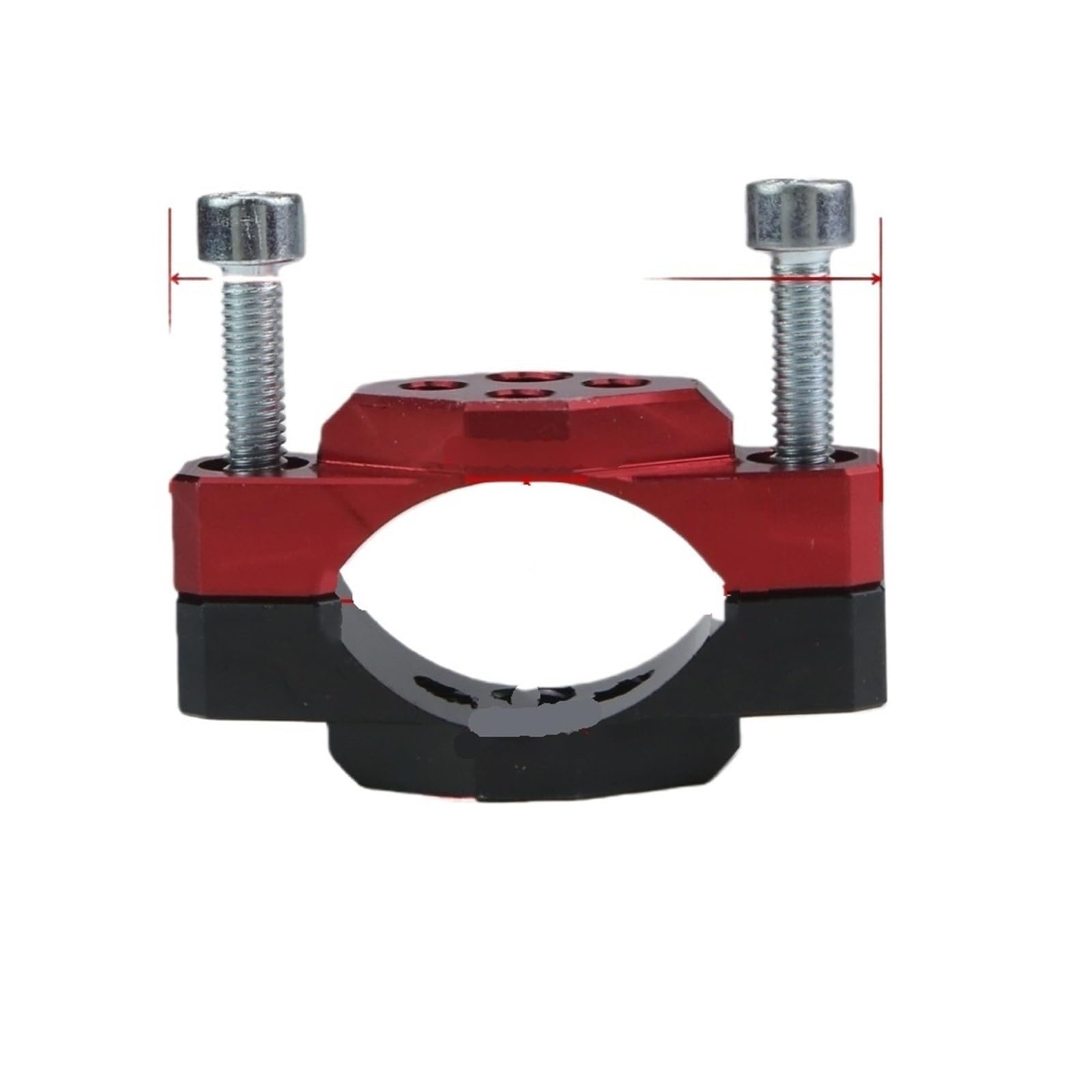 Headlight Bracket Mount 22mm-32mm /42mm Universally Motorcycle Handlebar Clamp Stent Bracket Bumper Headlight Stand(A)