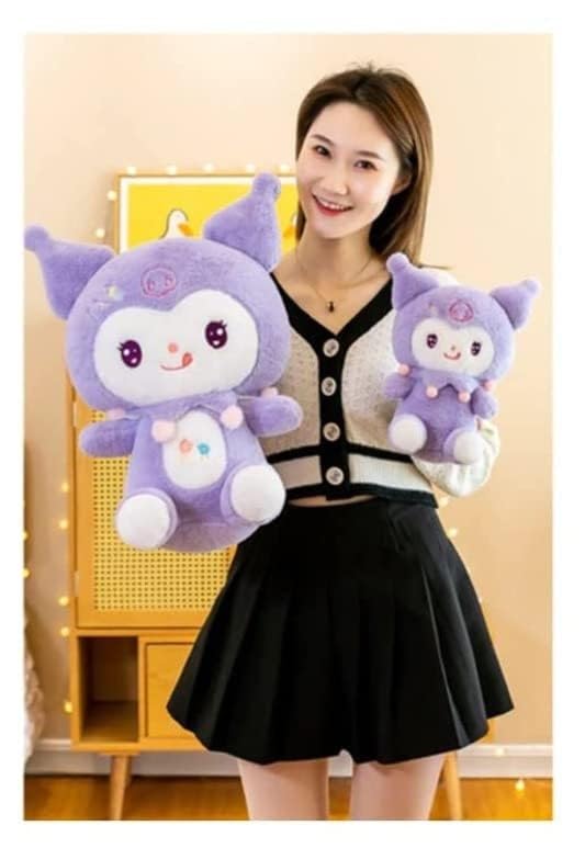 Image of Storescent Soft Toys for Kids - Stuffed Animal Plush Soft Toy for Boys & Girls | Plushie Toy Purple Anime 35cm