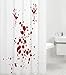 Produktbild Duschvorhang Blood Hands 180 x 200 cm, hochwertige Qualität, 100% Polyester, wasserdicht, Anti-Schimmel-Effekt, inkl. 12 Duschvorhangringe