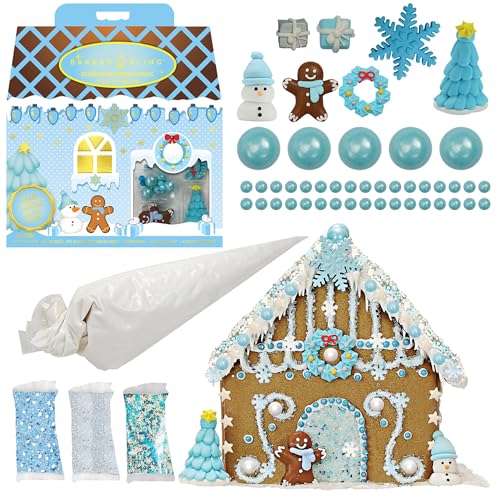 Gingerbread House Kit for Kids – Winter Wonderland Insta-House™ by