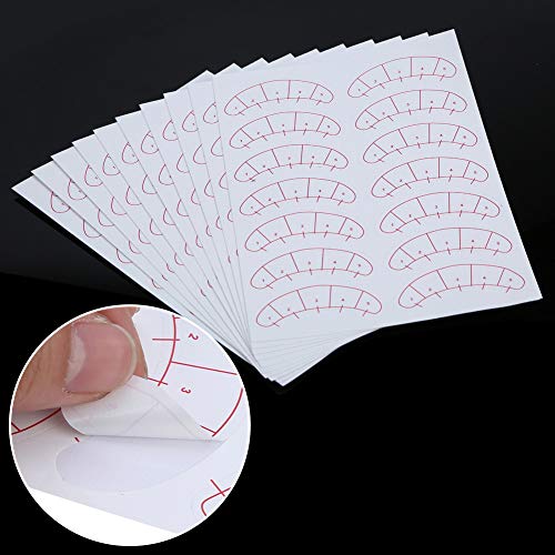 Patch extension de cils BEMLP en papier ultra-doux ergonomique 140 unités - 3
