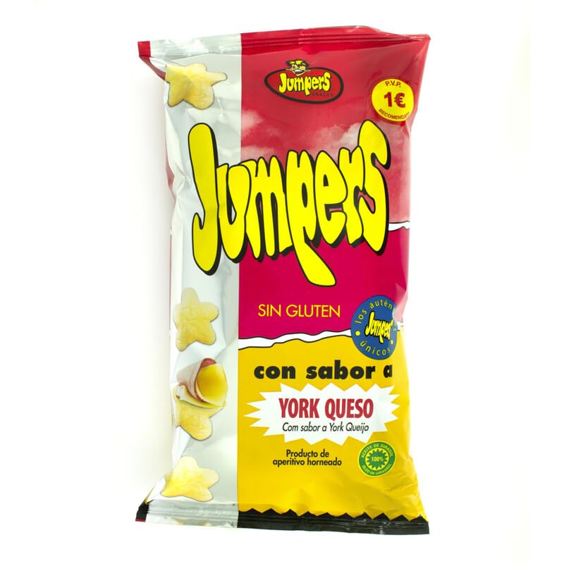 Jumpers Estrellas Sabor York Queso| 14 bolsas 75 Gr