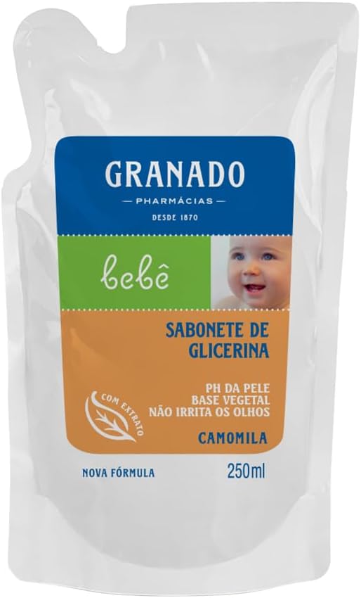 Granado Refil Sabonete Bebê, Camomila, 250ml