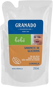 Granado Refil Sabonete Bebê, Camomila, 250ml