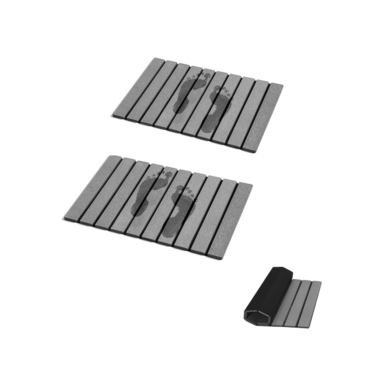 Bath Rug Mat Diatomaceous Earth Mats Foldable Stone Bath Rug 23 62 x 15 35 Inch Super Absorbent