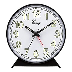 La Crosse Technology Equity Black Battery Operated Analog Alarm Clock (Model 14077 ) La Crosse Technology Equity Black Battery Operated Analog Alarm Clock (Model 14077 ) product image