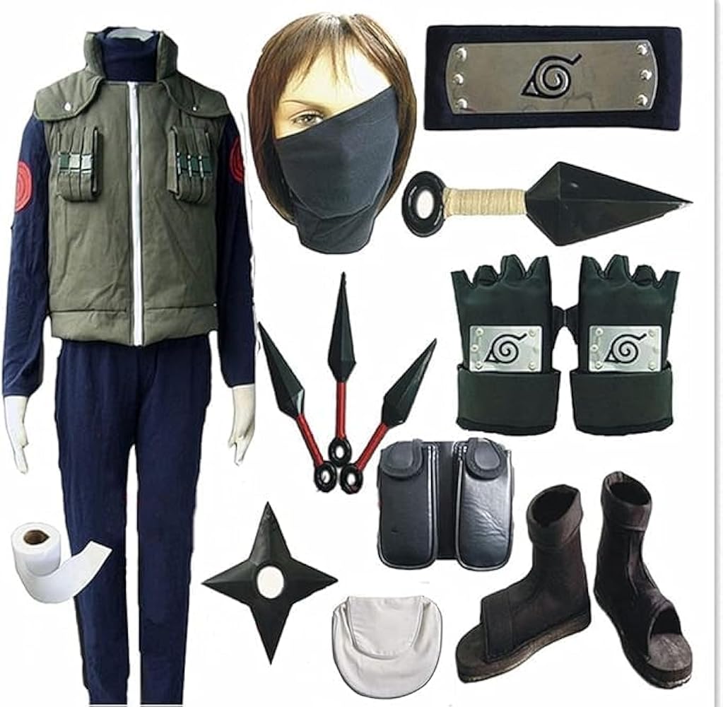 NARUTO はたけ カカシ コスプレセット NARUTO カカシ カカシ先生 はたけカカシ コスプレ衣装 コスチューム
