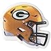DecoPac NFL Green Bay Packers Helmet Rings, 24 Football Cupcake Decorations, Officially Licensed, Football Rings, Food Safe Cake Toppers – 24 Pack