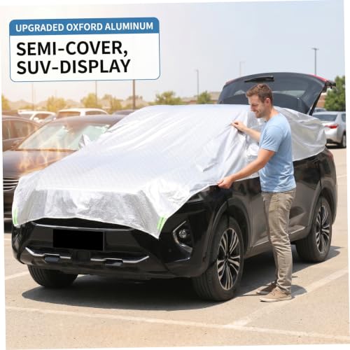 Cubierta para medio automóvil Oxford para SUV con aluminio 7