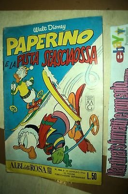Albi della Rosa n. 586 Paperino e la pista sfasciaossa 30 gen.66 FU07