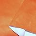 Produktbild TOLKO Alcantara-Imitat als Polsterstoff Meterware | Wasserdicht | Abriebfester Mikrofaser Premium Bezugstoff/Möbelstoff zum Polstern, Beziehen, Basteln und Dekorieren, 140cm breit (Terracotta)