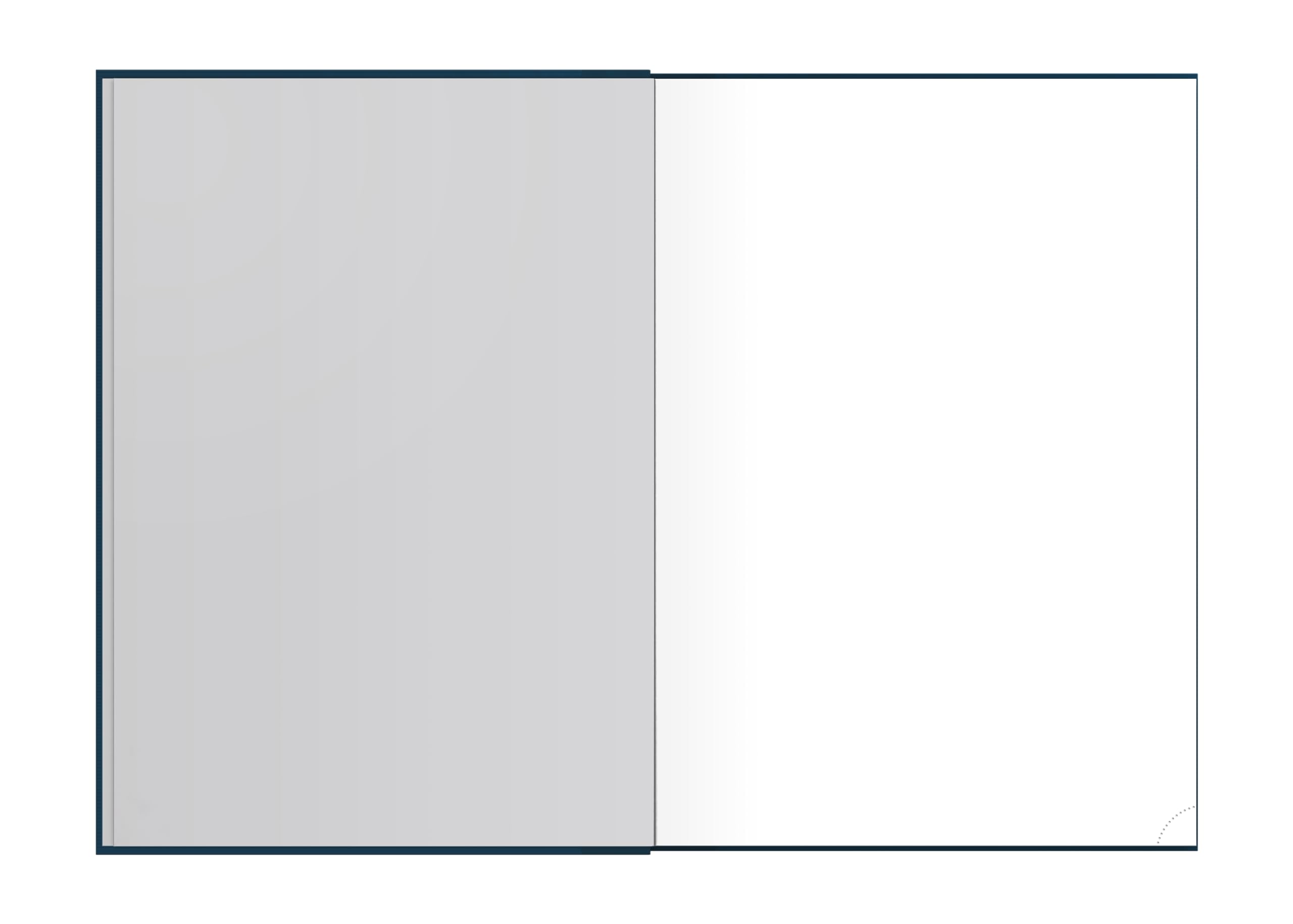 Oxford gebundenes Buch A4 blanko 192 Seiten, smart black/schwarz, 5 Stück
