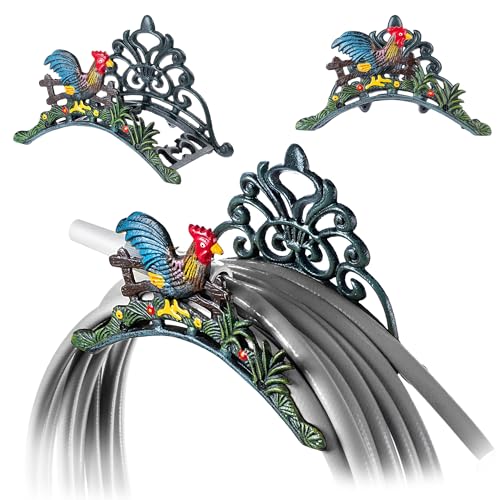 Soporte Manguera Jardín Hierro Fundido Marca KADAX