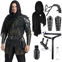 Joyincoser Juego de accesorios para disfraz de caballero