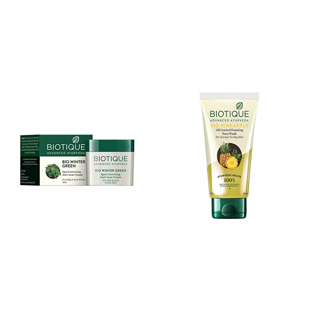 biotique anti acne face wash