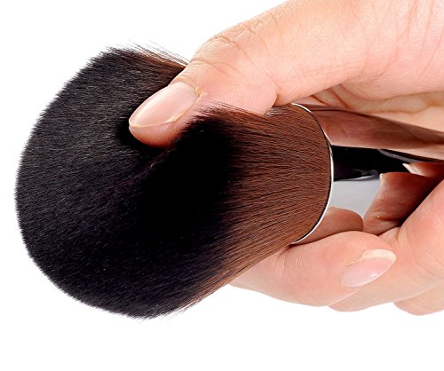 CLOTHOBEAUTY Premium Synthetic Makeup Brush Kit, Incredible Soft, Extra Large Powder Blush Bronzer Brush - Image 4