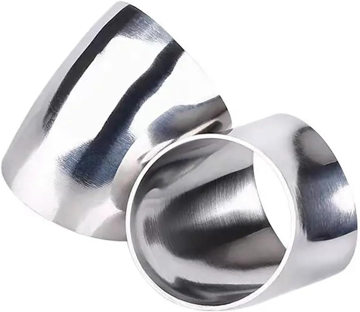 1pc O/D 16/19/25/28/32/34/38/45/51/57/60/63mm 304 Stainless Steel Weld 45 Degree Elbow Pipe Fitting(28x1.5mm)