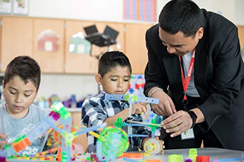 Brackitz Structures - Wheels & Axles Stem Learning Toys For Kids Prek-6 | 196 Pc Extension Set #TOP1