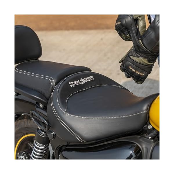 Royal Enfield KXA00073 Black Touring Rider Seat for Meteor 350