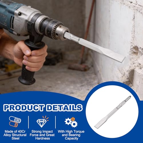 Cincel de acero de alta resistencia con corte de 21,5 mm 4