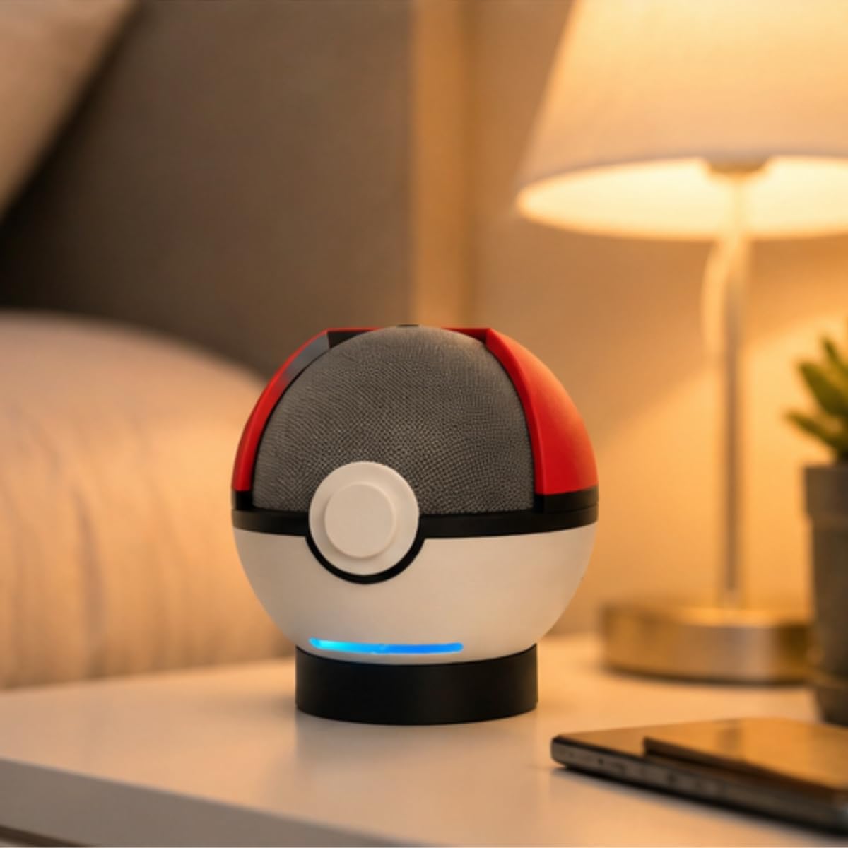Supporto Alexa Echo Dot 4 e 5 Generazione – Stand da Tavolo Compatibile Echo Dot Alexa e Apple HomePod Mini – Base Moderna per Echo Dot