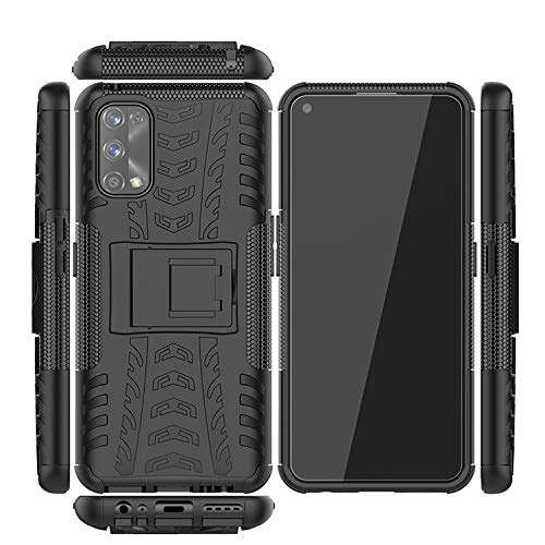 Image of Glasgow Back Case Cover Designed for Realme 7 Pro - Black